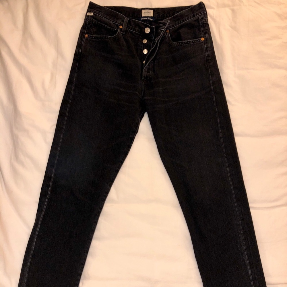 Citizens of Humanity Black Hi Rise Premium Vintage